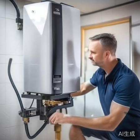 挂热水器，注意排气孔