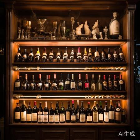 酒柜分类装饰美