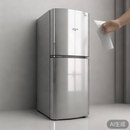 冰箱尺寸模拟摆放