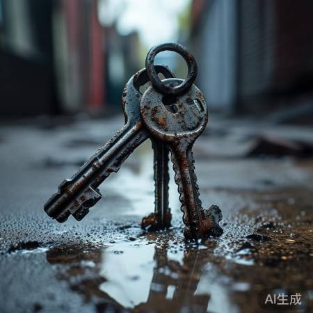 钥匙易受潮湿腐蚀影响