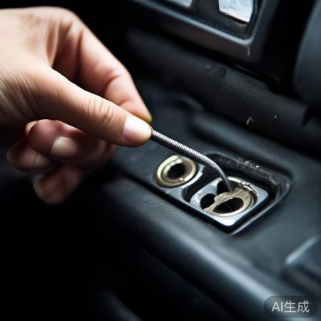 细丝或牙签撬锁法