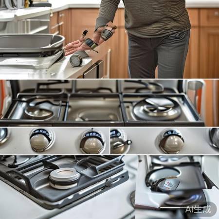 检查燃气设备，联系维修人员