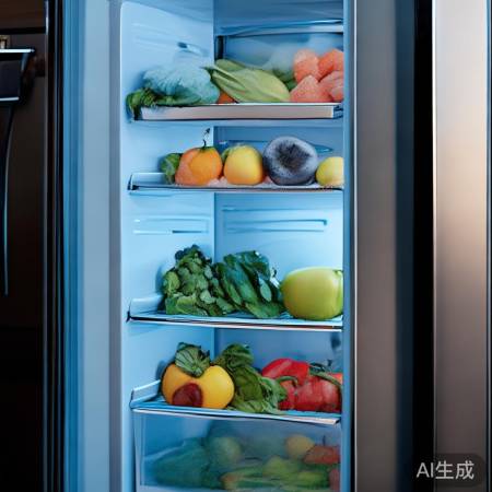 冷藏层放水果蔬菜